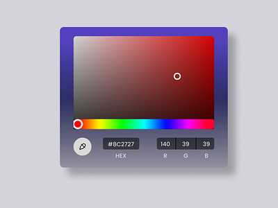 Desktop Color Picker branding concept concept art dailyui design illustration logo ui ux vector