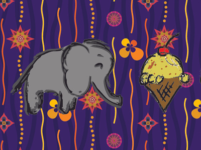 Elephants & Ice Cream elephant elephants ice cream natural 🍦 🐘