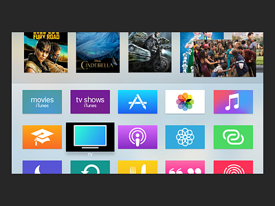 Apple TV PiP apple design media netflix picture in picture pip tv 🍎 🍏