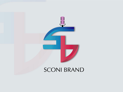 SCONI BRAND branding design illustration logo typography