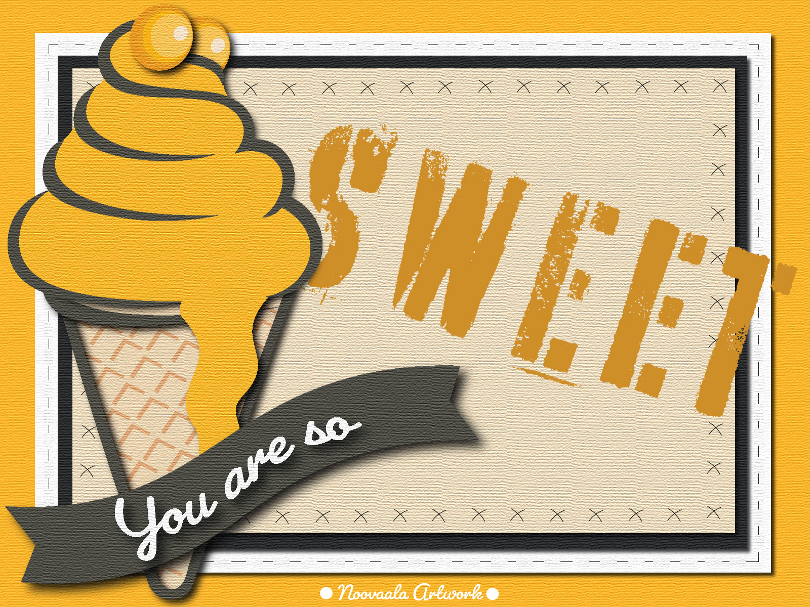 You Are So Sweet By Noovaala On Dribbble