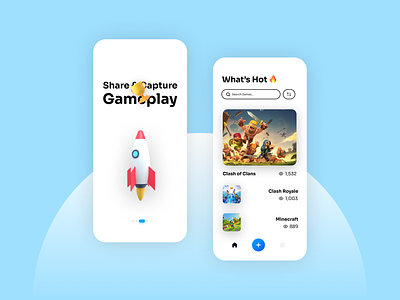 Share & Capture Mobile Games android app app design design figma game gameplay games gaming ios minimalist mobile mobile design monochromatic monochrome ui