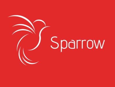 Sparrow Branding branding logo sparrow