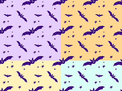 Boo🎃 bat boo helloween illustration pattern vector