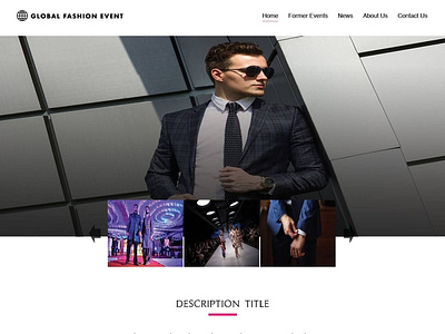 Fashion Event Website