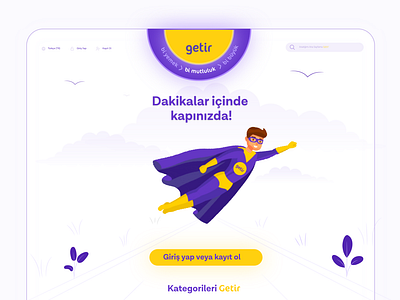 Getir Website Redesign