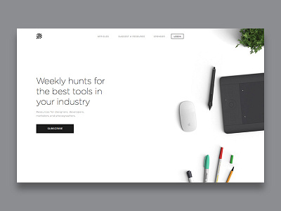 Homepage Design