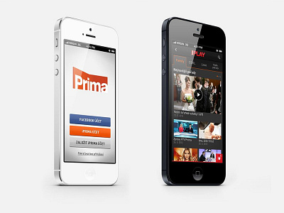 Prima TV iOS app
