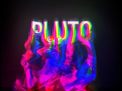 PLUTO design illustration minimal typography