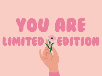 You Are Limited Edition by Eeman on Dribbble