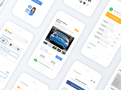 Group buys mobile app automotive cars iphone landing mobile platform