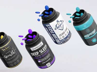 supplement label design blender branding design label label design label packaging labeldesign minimal modern packaging product product design render sports vintage