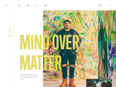 Mind Over Matter apparel design ecommerce product purchase ui ux web website