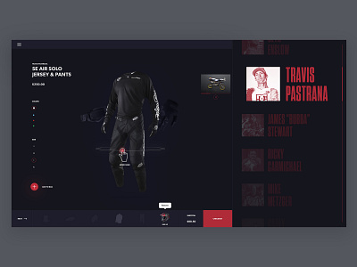 DB-Concept clothing design digital ecommerce landing layout ui ux web website