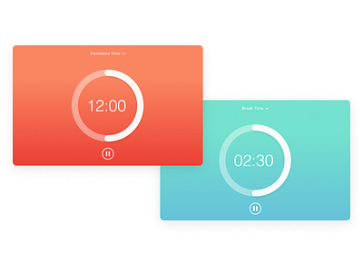 Countdown Timer app branding dailyui dailyuichallenge design flat minimal ui vector