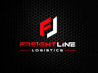 Frighttline Logistic Logo Design