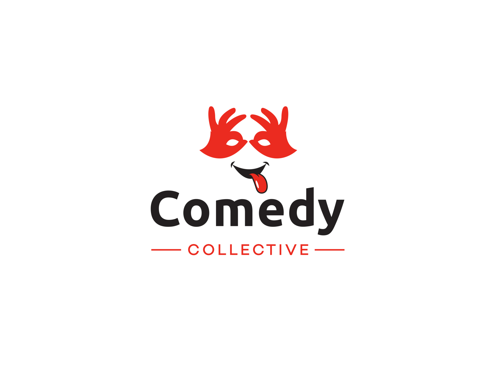 Comedy Wordmark Logo Letter O Becomes Stock Vector (Royalty Free)  2314180791 | Shutterstock