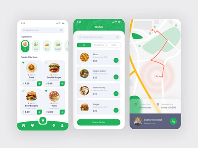 Food Delivery App Design