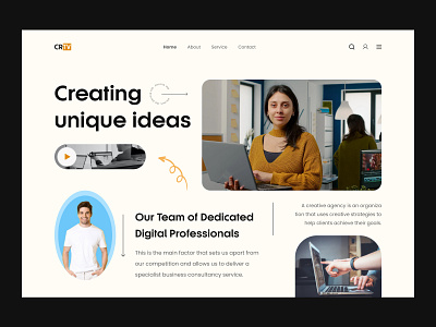 Creative  Agency Website Design