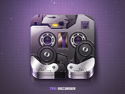 Recorder-Ravage icon tapes transformers ui xiaoxian