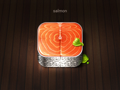 Salmon Icon xiaoxian icon ui salmon mustard