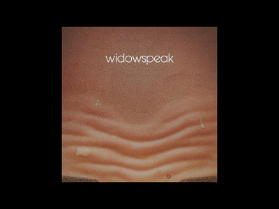 Widowspeak Album Cover album album cover design graphic design illustration music