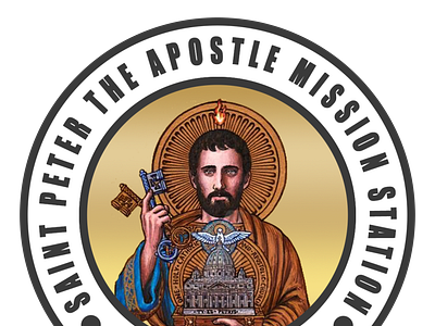 Saint Peter The Apostle Mission Station Logo