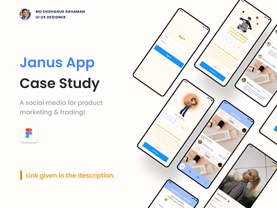 Janus App Case Study. app design investment app product design typography ui ui design uiux ux design