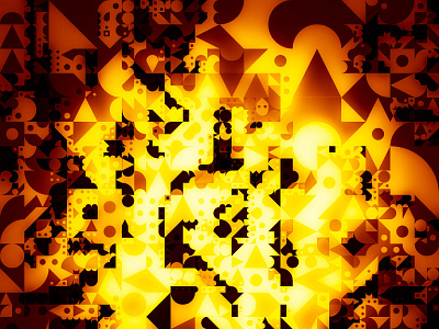 On Fire abstract art abstract design abstract logo design digitalart illustration logo