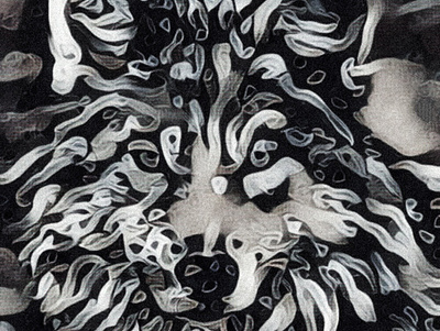 Wolf abstract art abstract design animal digitalart digitalpainting wolf