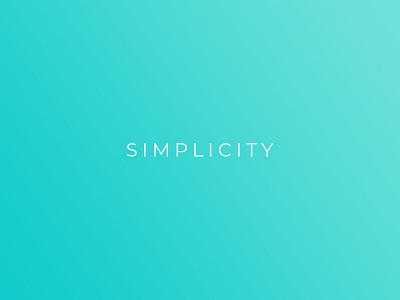 SIMPLICITY branding classic colorful design elegance graphic design simplicity typography unique