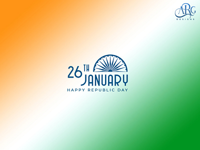 HAPPY 72nd REPUBLIC DAY classic colorful design elegance graphic design illustration india lightroom logo patriotic photoshop republic day typography