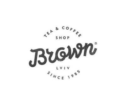 BROWN Tea & Coffee Shop | LOGO 3d animation branding design graphic design illustration logo motion graphics ui vector