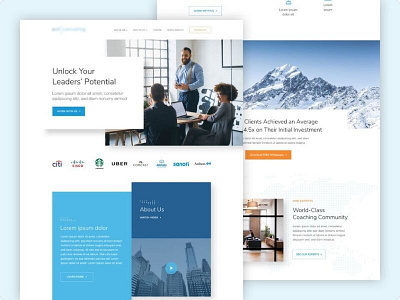 Leader web design