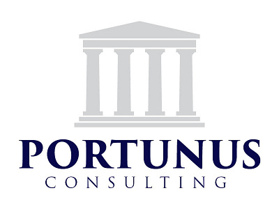 PORTUNUS CONSULTING | Logo Design 3d animation branding design graphic design illustration logo motion graphics ui vector