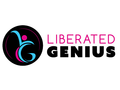 LIBERATED GENIUS | Logo Design 3d animation branding design graphic design illustration logo motion graphics ui vector