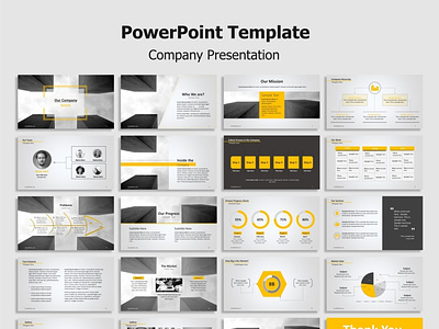 PowerPoint financial projection template