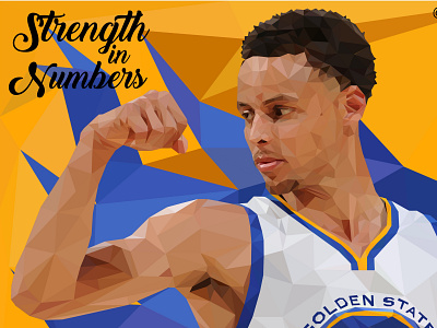 Stephen Curry basketball curry curry brand digital illustrator dubnation golden state warriors i can do all things nba stephen curry under armour vectorart