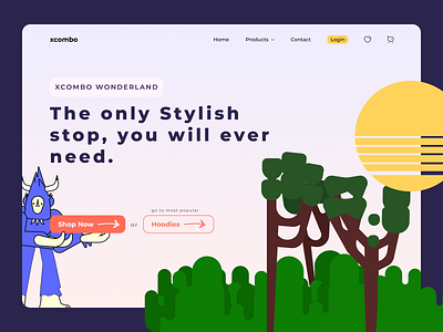 Xcombo Landing Page