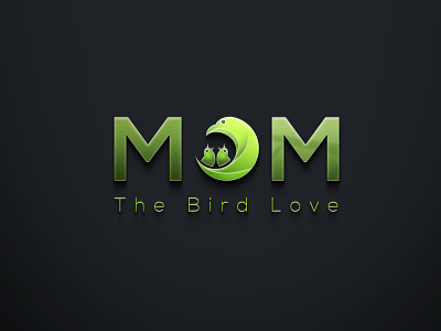 MOM love brand logo branding brandlogo business logo custom logo logo logo design logodesign minimalist logo professional logo