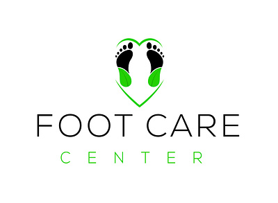 foot care center brand logo branding brandlogo business logo custom logo logo logo design logodesign minimalist logo professional logo