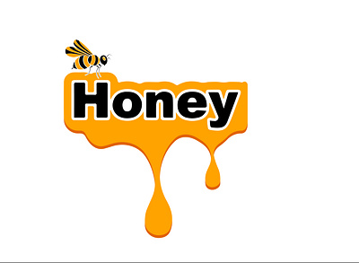 honey logo bee brand logo branding brandlogo business logo custom logo logo logo design logodesign minimalist logo professional logo