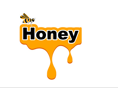honey logo bee