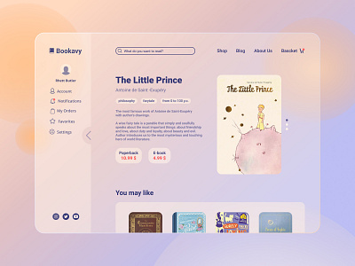 Bookshop Website Design