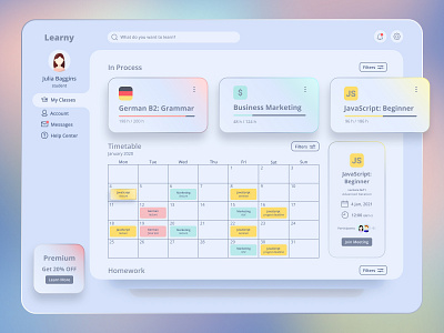 Course Platform Dashboard