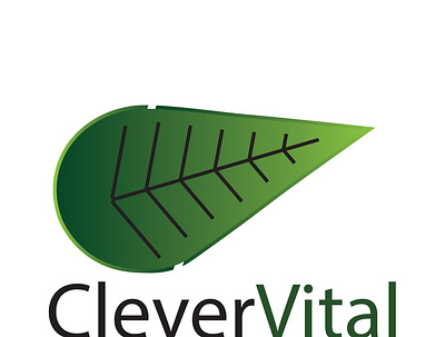 CleverVital branding logo logo design