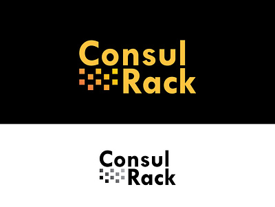 ConsulRack branding logo logo design