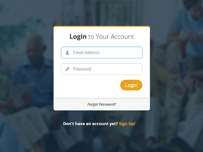 Golden Care Tools - Login button create forgot input login password signup user