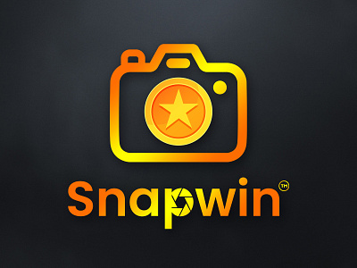 Snapwin_Logo app art branding design flat icon illustration illustrator logo vector