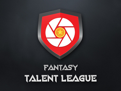 Fantasy Talent League app art branding design flat gaming app illustration illustrator logo vector